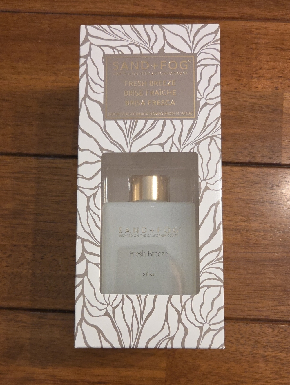 Sand And Fog- Fresh Breeze Scent 6fl Oz New In Box